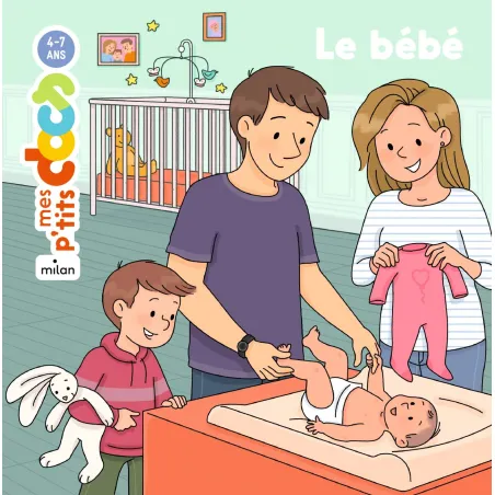 Mes P'tits Docs - Le bébé - MILA-9782745981981 - Milan - Documentaries - Le Nuage de Charlotte