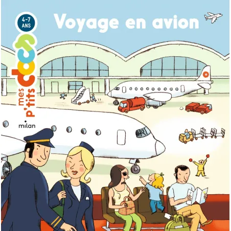 Mes P'tits Docs - Voyage en avion - MILA-9782745925480 - Milan - Documentaries - Le Nuage de Charlotte