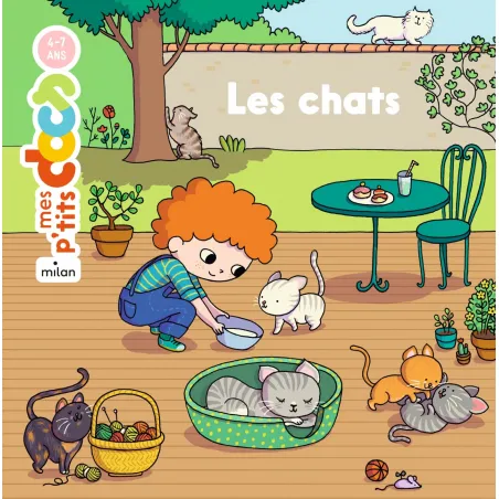 Mes P'tits Docs - Les chats - MILA-9782745963369 - Milan - Documentaries - Le Nuage de Charlotte