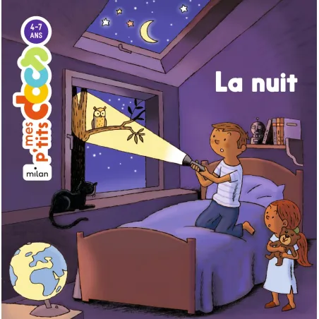 Mes P'tits Docs - La nuit - MILA-9782745926852 - Milan - Documentaries - Le Nuage de Charlotte