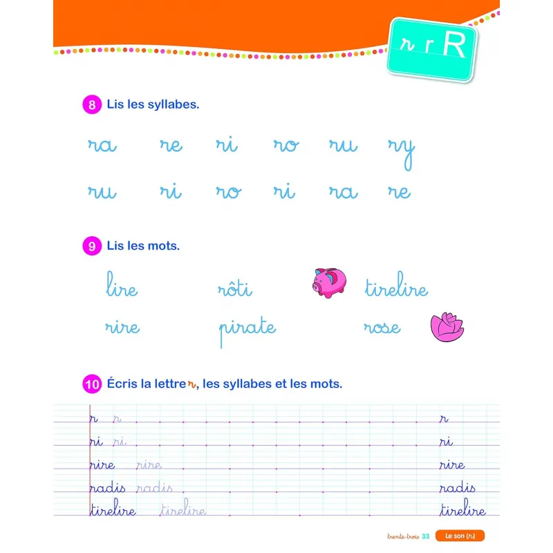 Montessori - J'apprends à lire et à écrire - HACH-9782016255445 - Hachette - Livres d'Activités - Le Nuage de Charlotte