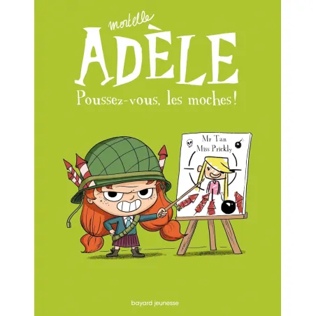 Mortelle Adèle - T05 - Poussez-vous, les moches! - BAYA-9782848018034 - Bayard - Bandes Dessinées - Le Nuage de Charlotte