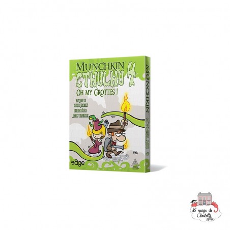 Munchkin Cthulhu - Exp. 4 Oh My Grottes! - EDG-EDGCM04DP - Edge - Board Games - Le Nuage de Charlotte