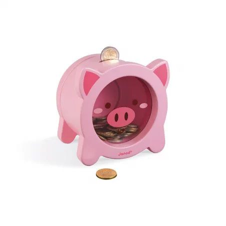 Piggy Moneybox - JAN-J04653 - Janod - Money Box and wallet - Le Nuage de Charlotte