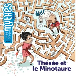 Mes P'tits Docs Mythes Grecs - Thésée et le Minotaure - MILA-9782408030919 - Milan - Documentaires - Le Nuage de Charlotte