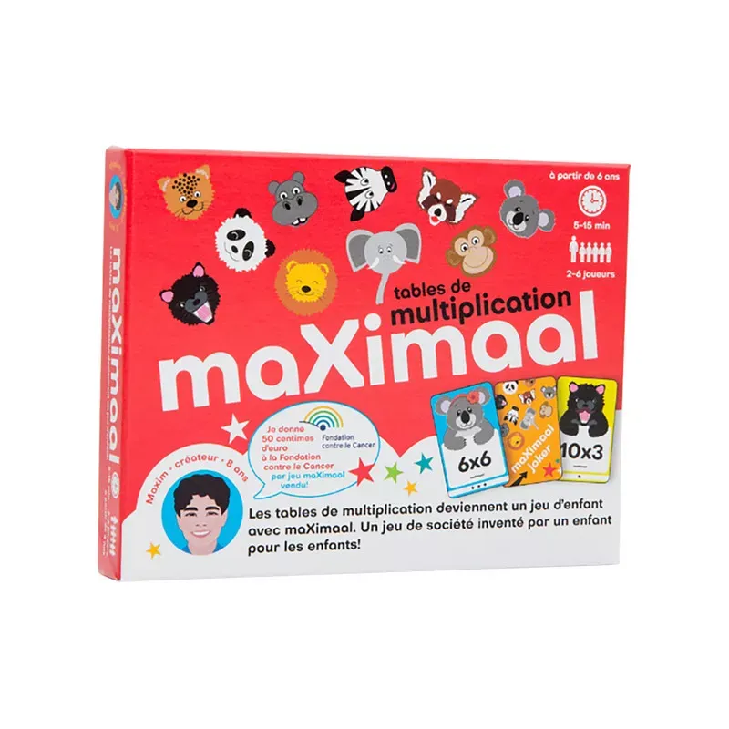 maXimaal - Multiplication - MAXI-MAXIM003 - maXimaal - Board Games - Le Nuage de Charlotte