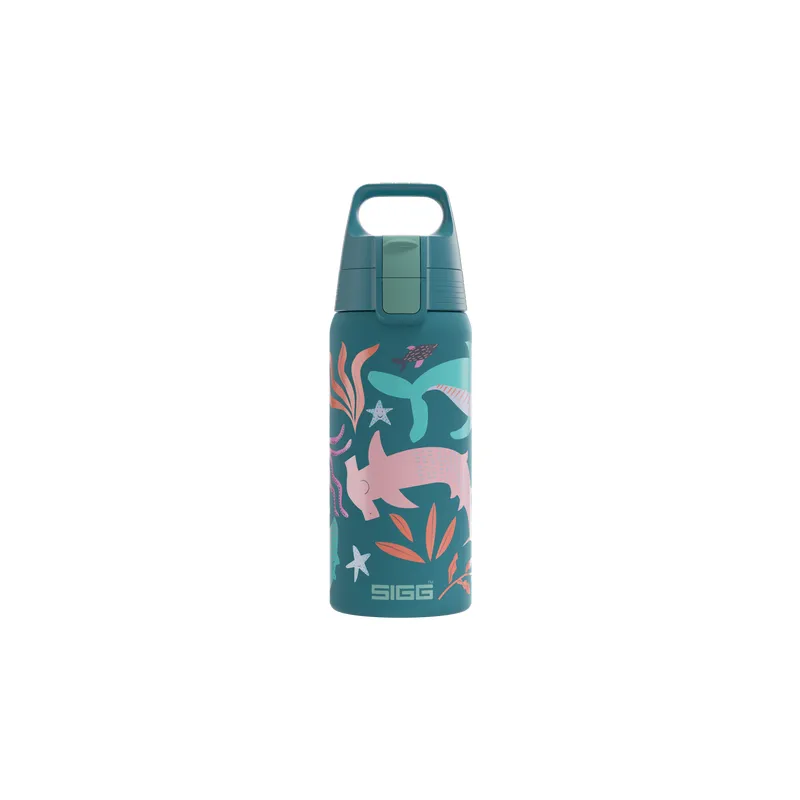 Sigg Gourde enfant Shield Therm ONE Blue World 0,5L - SIGG-6022.90 - Sigg - Gourdes et tasses - Le Nuage de Charlotte