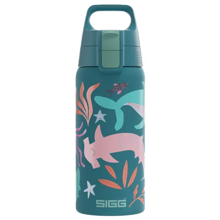 Sigg Gourde enfant Shield Therm ONE Blue World 0,5L - SIGG-6022.90 - Sigg - Gourdes et tasses - Le Nuage de Charlotte