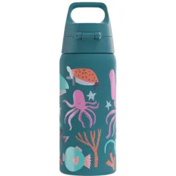 Sigg Gourde enfant Shield Therm ONE Blue World 0,5L - SIGG-6022.90 - Sigg - Gourdes et tasses - Le Nuage de Charlotte