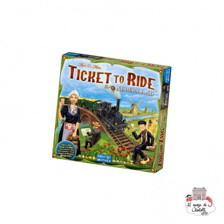 Les Aventuriers du Rail - Map Col. 4 "Pays-Bas" - DOW-75130 - Days of Wonder - Jeux de société - Le Nuage de Charlotte