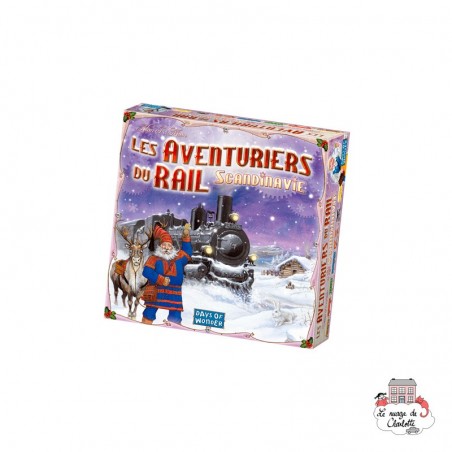 Les Aventuriers du Rail - Scandinavie - DOW-7563 - Days of Wonder - Jeux de société - Le Nuage de Charlotte