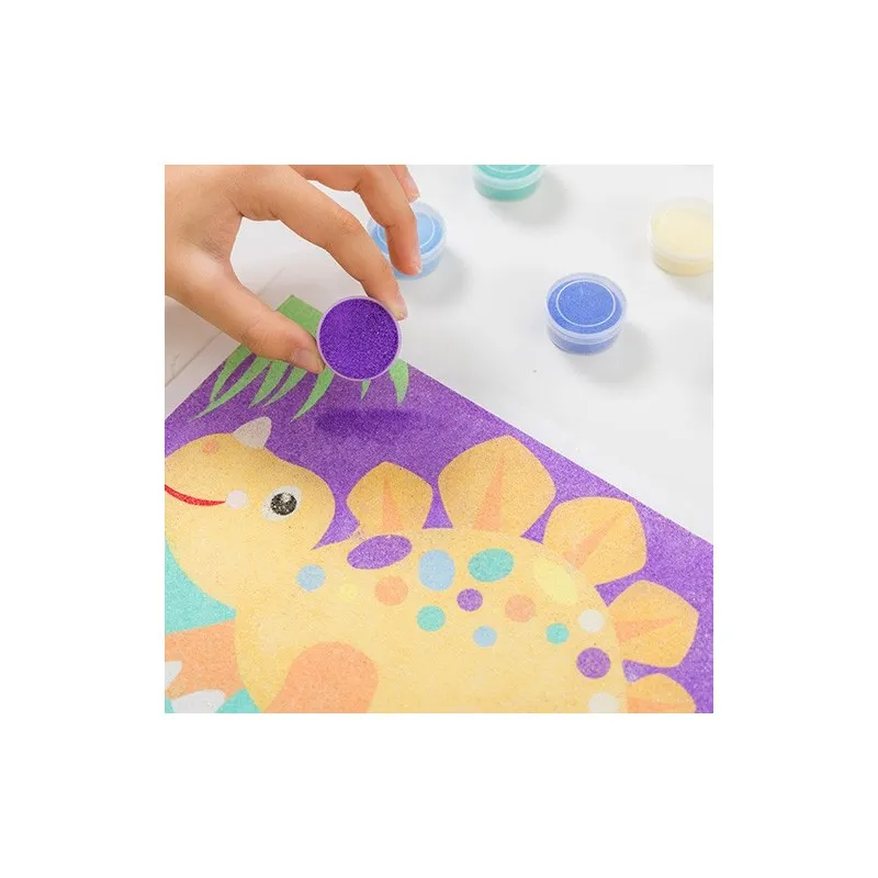 Sablimage Concept'Box - Dinosaurs - STS-895 - SentoSphère - Glitter boards - Le Nuage de Charlotte