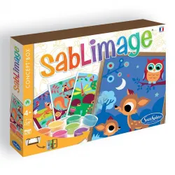 Sablimage Concept'Box - Forest animals - STS-8801 - SentoSphère - Glitter boards - Le Nuage de Charlotte