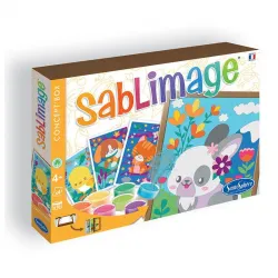 Sablimage Concept'Box - Cuddly animals - STS-885 - SentoSphère - Glitter boards - Le Nuage de Charlotte