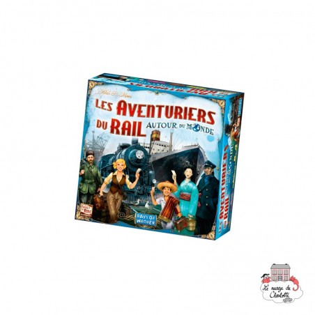 Les Aventuriers du Rail - Autour du Monde - DOW-75136 - Days of Wonder - Jeux de société - Le Nuage de Charlotte