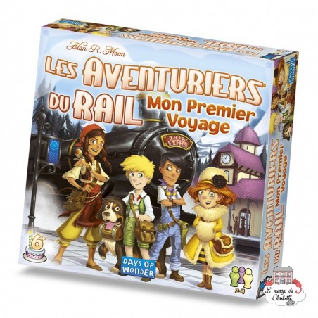 Les Aventuriers du Rail - Mon Premier Voyage - DOW-75155 - Days of Wonder - Jeux de société - Le Nuage de Charlotte