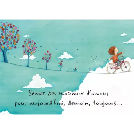 Maud Roegiers "Semer des morceaux d'amour..." - EDC-5407009462719 - Editions de Cortil - Cartes et invitations - Le Nuage de ...