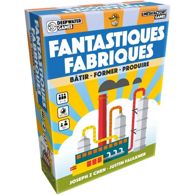 Fantastiques fabriques - LDG-01595 - Lucky Duck Games - Jeux de société - Le Nuage de Charlotte