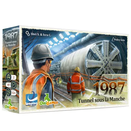 1987 Tunnel sous La Manche - ORI-02239 - Origames - Board Games - Le Nuage de Charlotte