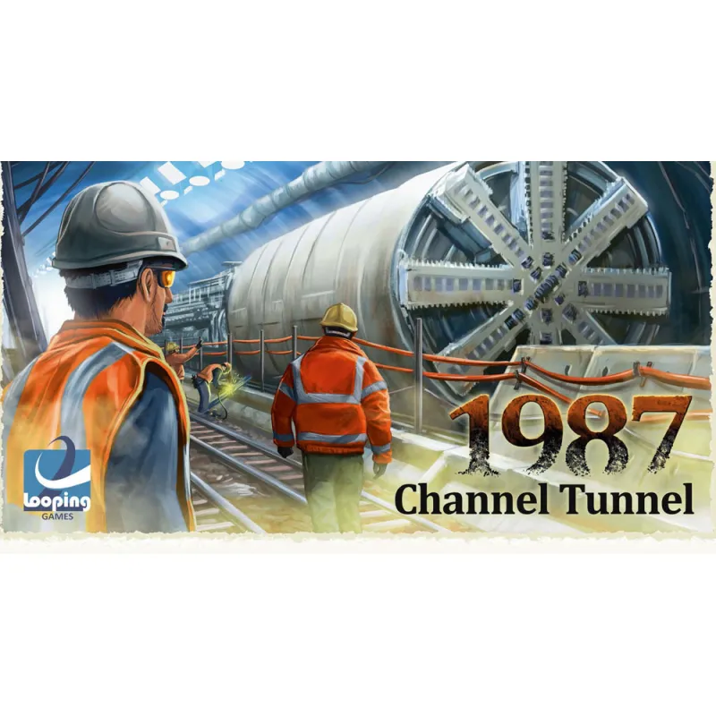 1987 Tunnel sous La Manche - ORI-02239 - Origames - Board Games - Le Nuage de Charlotte