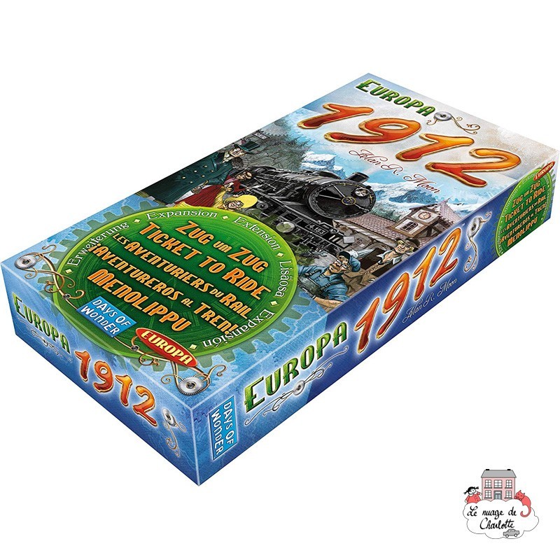 Ticket to Ride - Exp. Europa 1912 - DOW-7581 - Days of Wonder - Board Games - Le Nuage de Charlotte