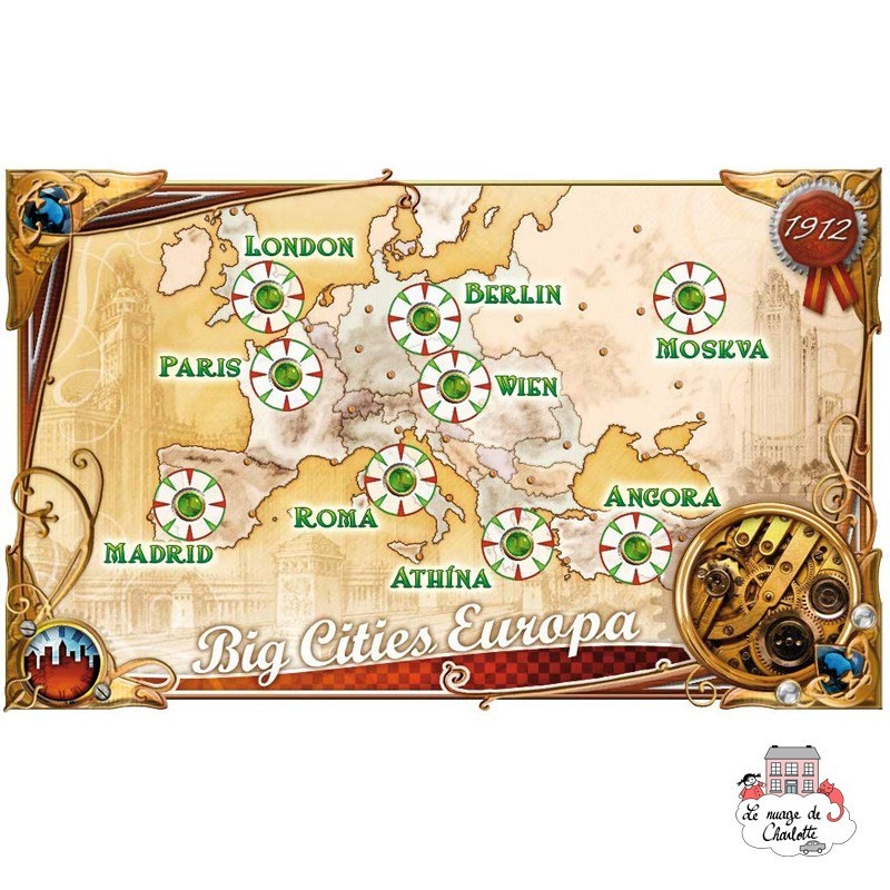 Ticket to Ride - Exp. Europa 1912 - DOW-7581 - Days of Wonder - Board Games - Le Nuage de Charlotte