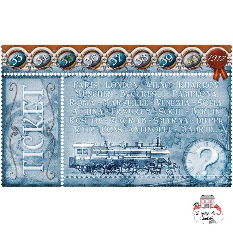 Ticket to Ride - Exp. Europa 1912 - DOW-7581 - Days of Wonder - Board Games - Le Nuage de Charlotte