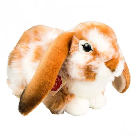 Lapin Bélier marron clair-blanc tacheté - HER-93791 3 - Hermann Teddy Original - Et toutes les autres... - Le Nuage de Charlotte