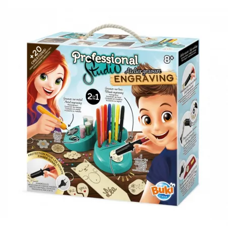 Professional Studio - Engraving - BUK-5427 - Buki - Educational kits - Le Nuage de Charlotte