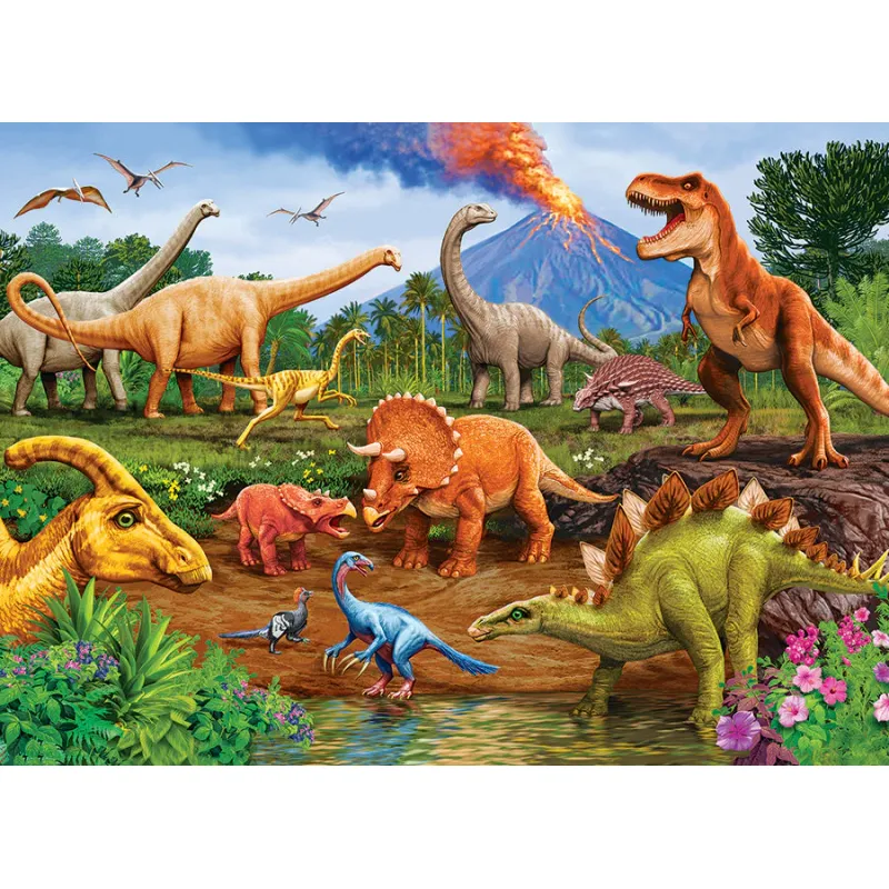 Dinos [350] - COBB-47030 - Cobble Hill - Puzzles - Le Nuage de Charlotte