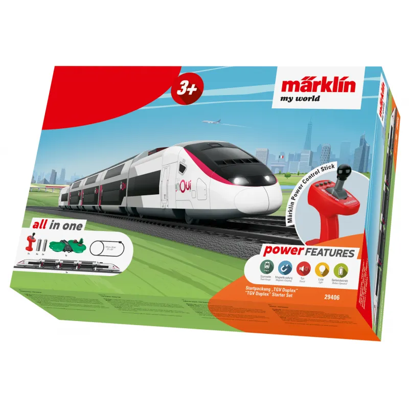 Märklin my world - TGV Duplex Train Starter Set - MAR-29406 - Märklin - Electric train - Le Nuage de Charlotte