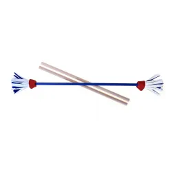 Set Acrobat Flower Stick BLEU, fleur rouge/blanc/bleu + bâtons à main - EUR-515761 - Eureka! 3D Puzzle - Jonglerie - Le Nuage...