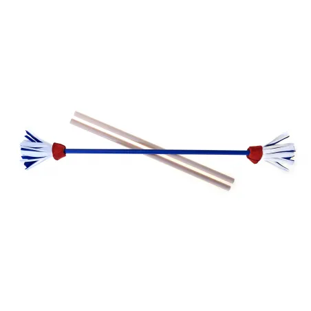 Set Acrobat Flower Stick BLEU, fleur rouge/blanc/bleu + bâtons à main - EUR-515761 - Eureka! 3D Puzzle - Jonglerie - Le Nuage...