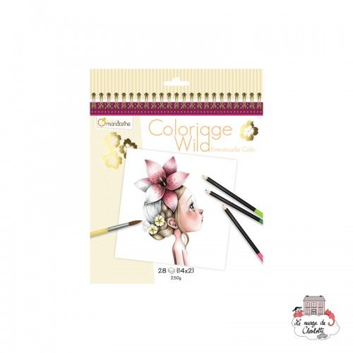 Carnet de coloriage collector - AVM-GY065 - Avenue Mandarine - Dessins et peintures - Le Nuage de Charlotte