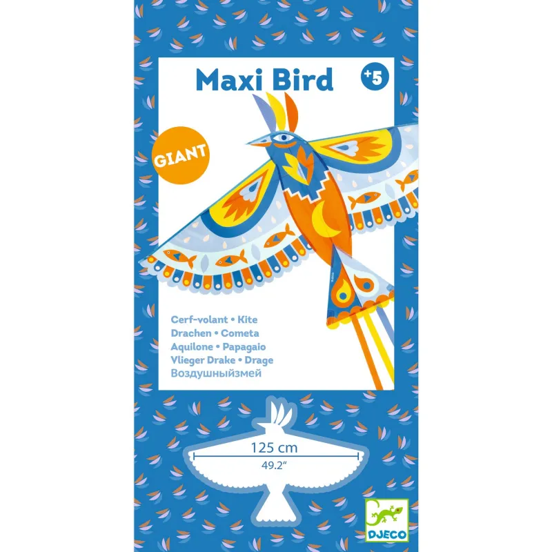 Cerf-volant Maxi Bird - DJE-DJ02160 - Djeco - Cerf-volant - Le Nuage de Charlotte