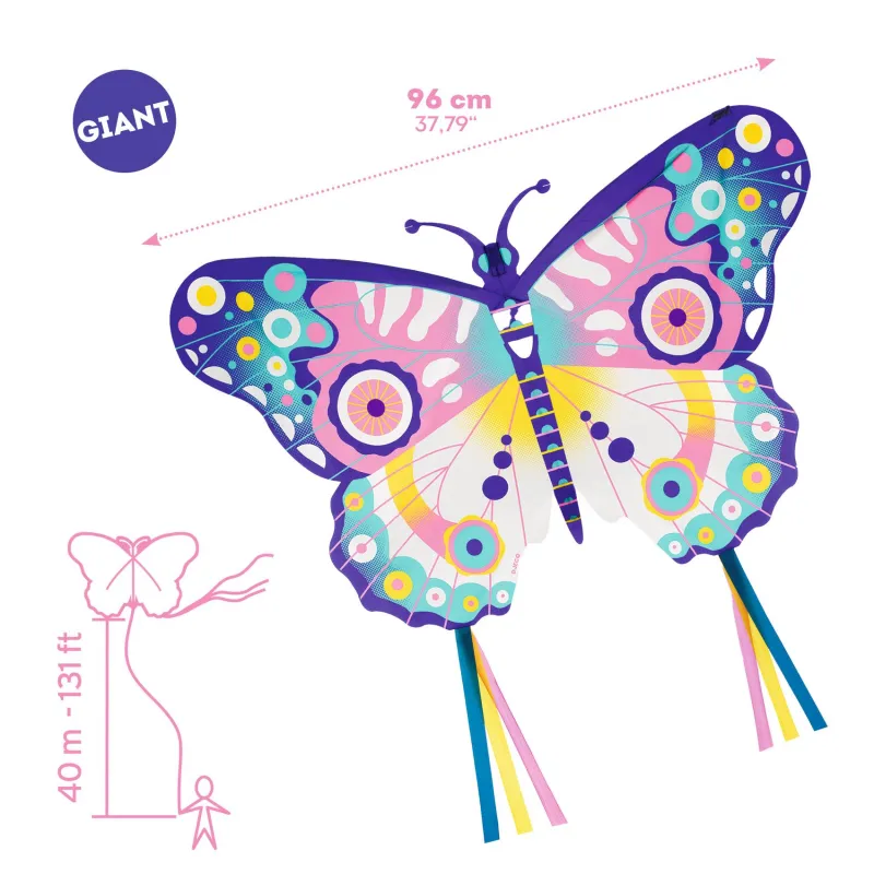 Cerf-volant Maxi Butterfly - DJE-DJ02162 - Djeco - Cerf-volant - Le Nuage de Charlotte