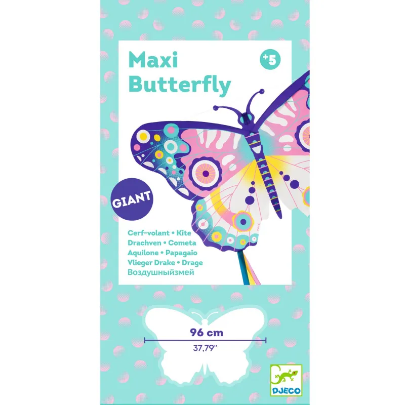 Cerf-volant Maxi Butterfly - DJE-DJ02162 - Djeco - Cerf-volant - Le Nuage de Charlotte