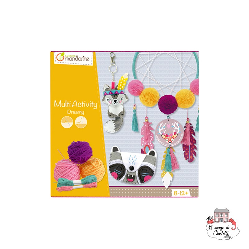 Coffret Créatif - Dreamy - AVM-KC045 - Avenue Mandarine - Bricolages - Le Nuage de Charlotte