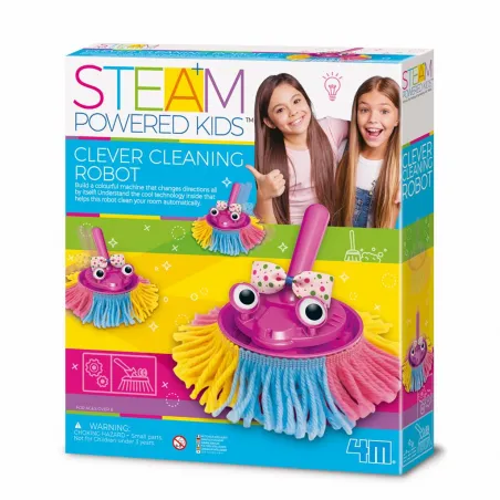 Steam - Clever Cleaning Robot - 4M-5604908 - 4M - Creative boxes - Le Nuage de Charlotte