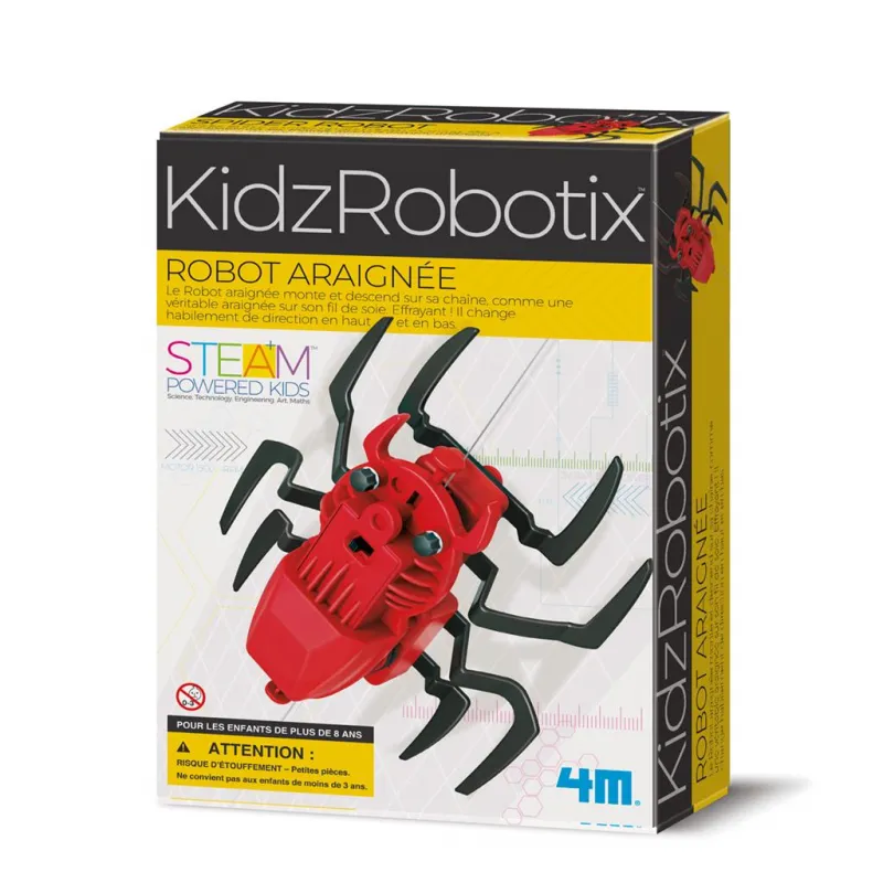 KidzRobotix - Robot Araignée - 4M-5663392 - 4M - Educational kits - Le Nuage de Charlotte