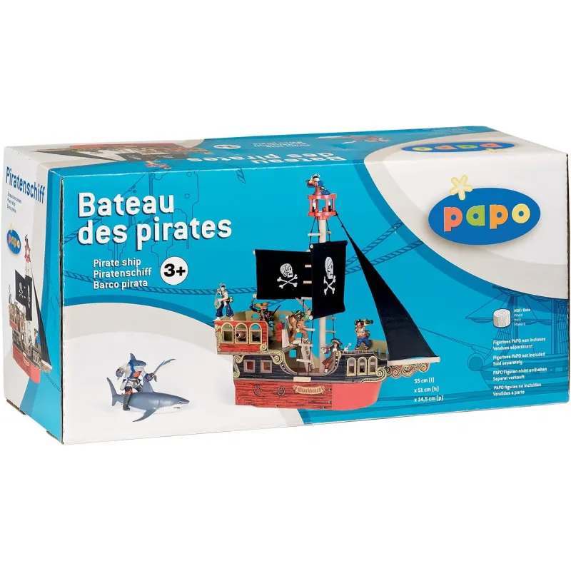 Bateau des pirates - PAPO-60250 - Papo - Papo - Le Nuage de Charlotte