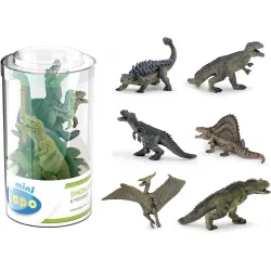 Mini PLUS Dinosaurs (Tube, 6 figures) - PAPO-33019 - Papo - Papo - Le Nuage de Charlotte