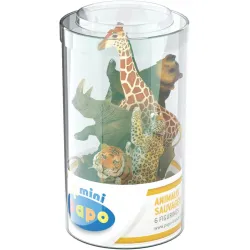 Mini PLUS Wild (Tube, 6 figures) - PAPO-33021 - Papo - Papo - Le Nuage de Charlotte