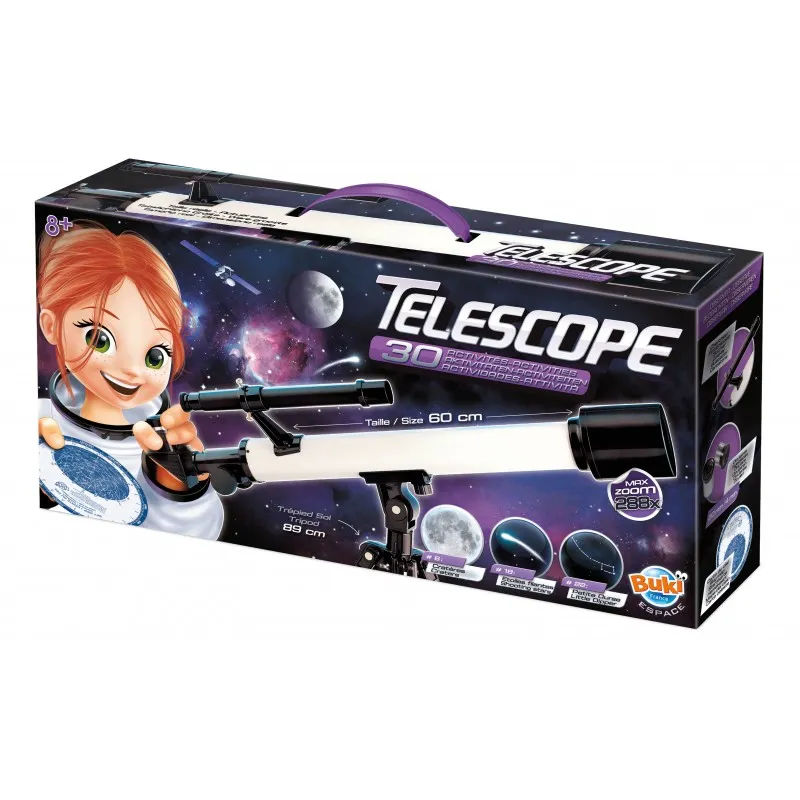 Telescope 30 activities - BUK-TS007B - Buki - Educational kits - Le Nuage de Charlotte