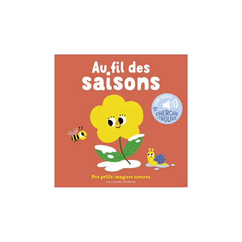 Mes petits imagiers sonores - Au fil des saisons - GAL-9782075175302 - Gallimard Jeunesse - Imagiers et éveil - Le Nuage de C...