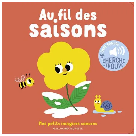 Mes petits imagiers sonores - Au fil des saisons - GAL-9782075175302 - Gallimard Jeunesse - Imagiers et éveil - Le Nuage de C...