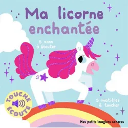 Mes petits imagiers sonores - Ma licorne enchantée à toucher - GAL-9782075184823 - Gallimard Jeunesse - Imagiers et éveil - L...