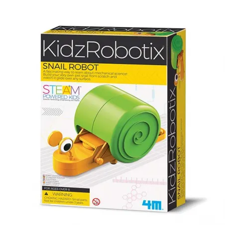 KidzRobotix - Snail Robot - 4M-5603433 - 4M - Coffrets éducatifs - Le Nuage de Charlotte