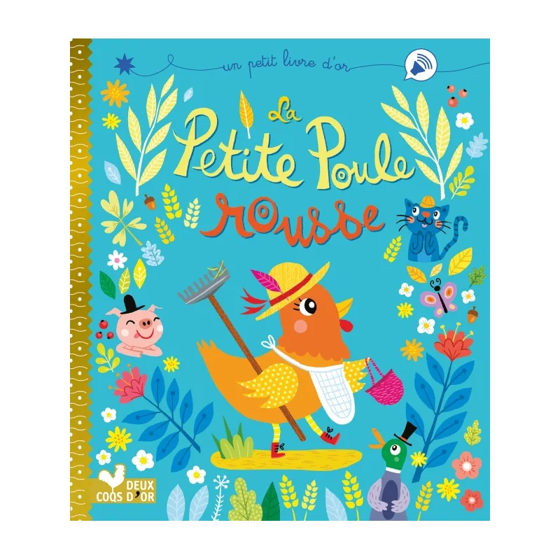 La petite poule rousse - 2COQ-9782017863595 - Deux Coqs d’Or - Albums et Contes - Le Nuage de Charlotte