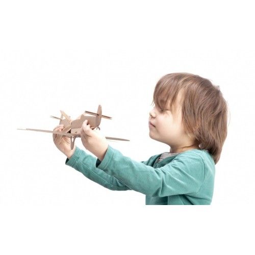 Two Spitfire Planes (nature) - LEO-L01031-N - Leolandia - Maquettes en carton - Le Nuage de Charlotte